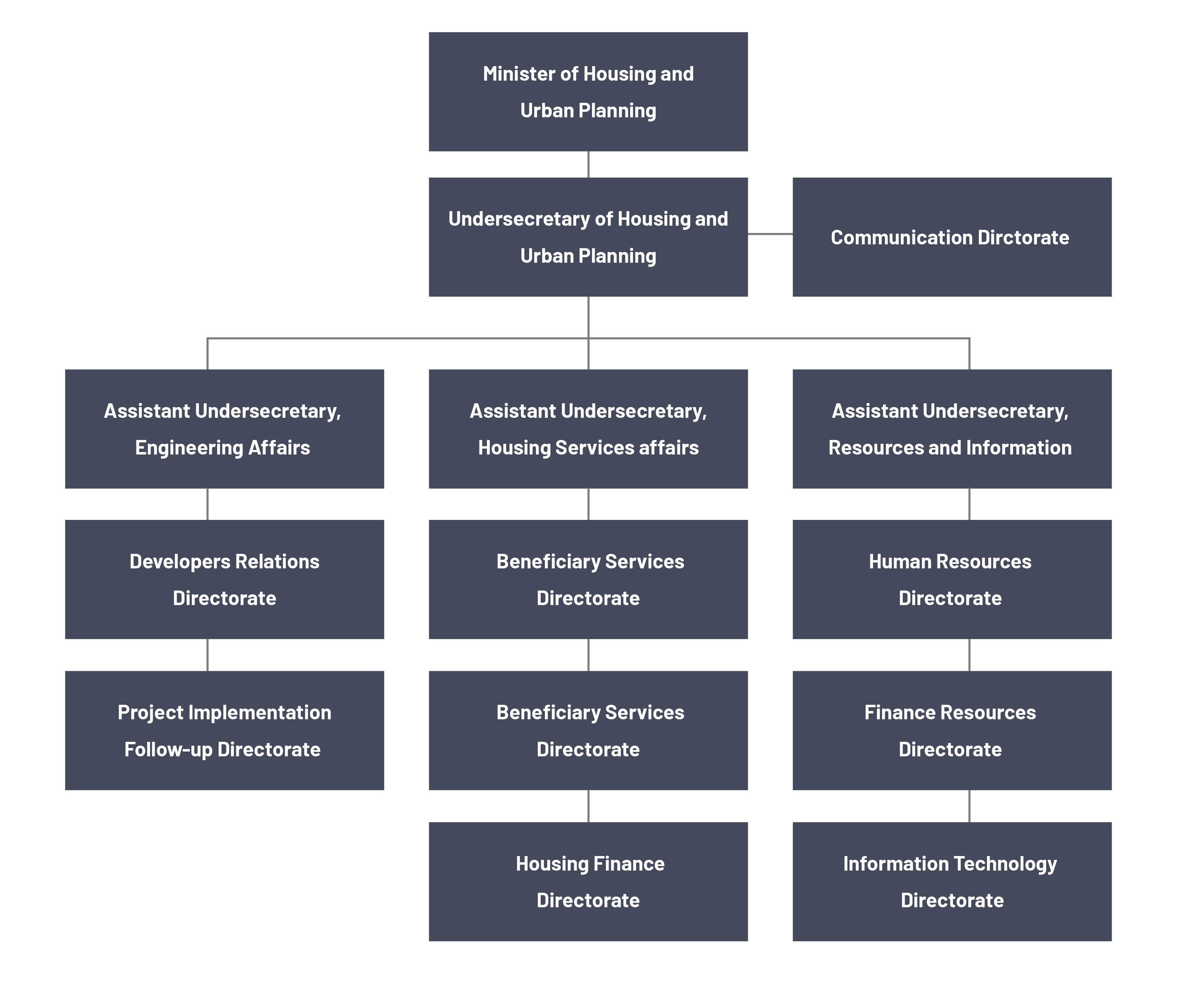 Organizational Chart Dark
